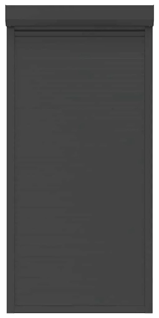 Persiana de enrolar em alumínio 100x210 cm antracite