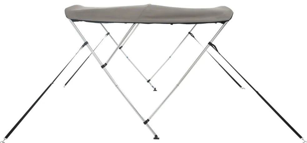 Toldo 3 arcos Bimini paredes malha laterais 183x(170-182)x137cm