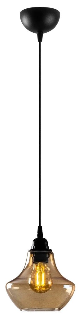 Chandelier Gold – Preto e Dourado – 17 x 17 cm