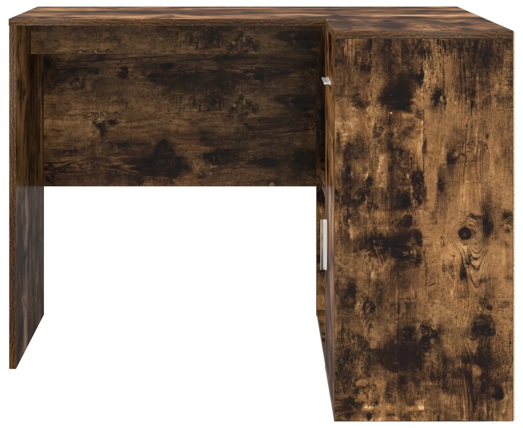 mesa de canto Carvalho Fumado 102x88x75 cm Madeira Engenheirada