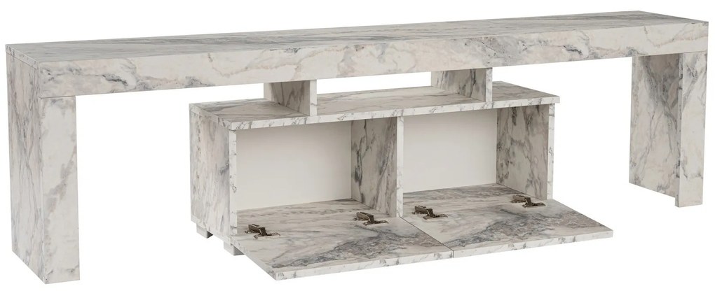 Móvel TV Enclave – Mármore Freesia – 180x50x31,3 cm