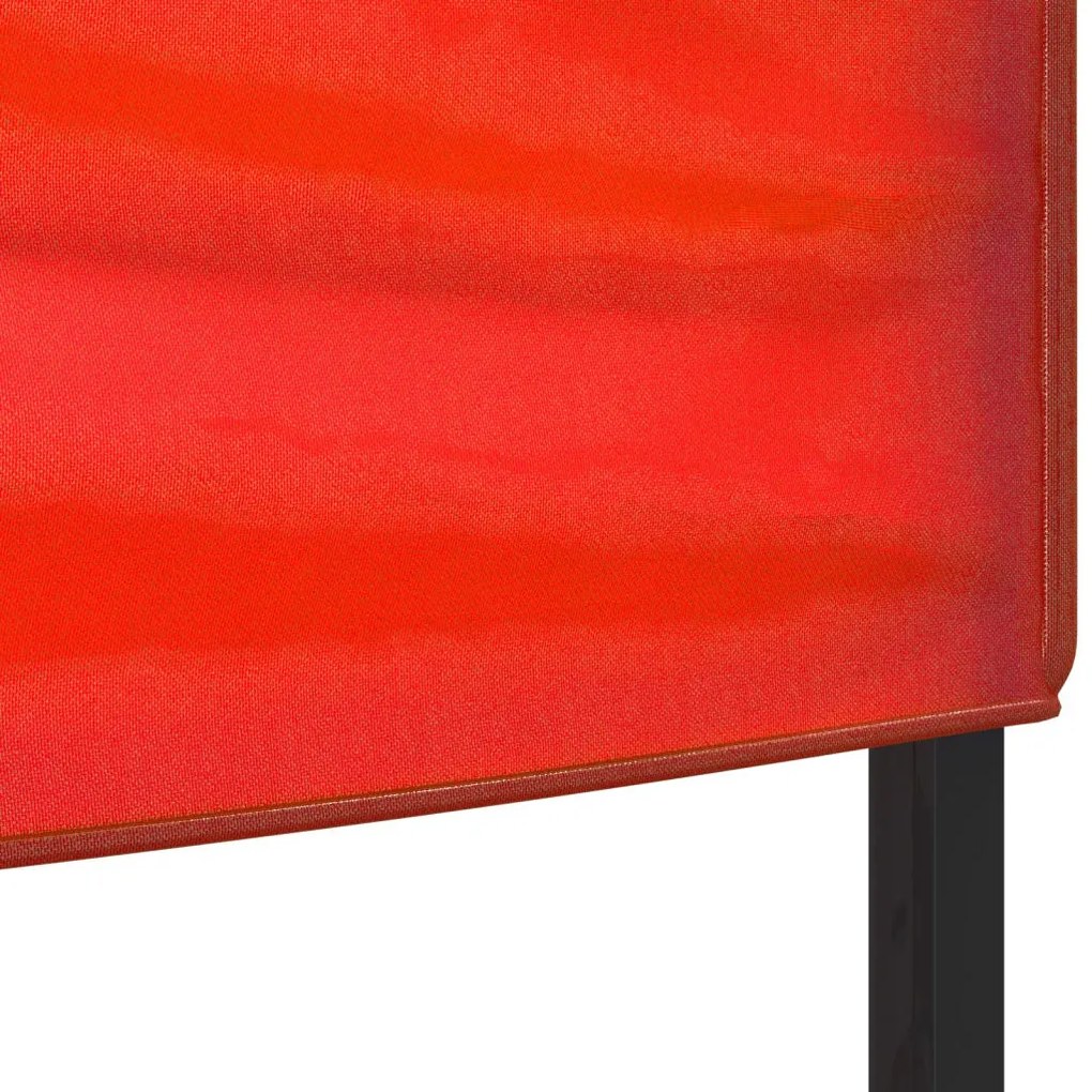 Tenda para festas dobrável 2x2 m vermelho