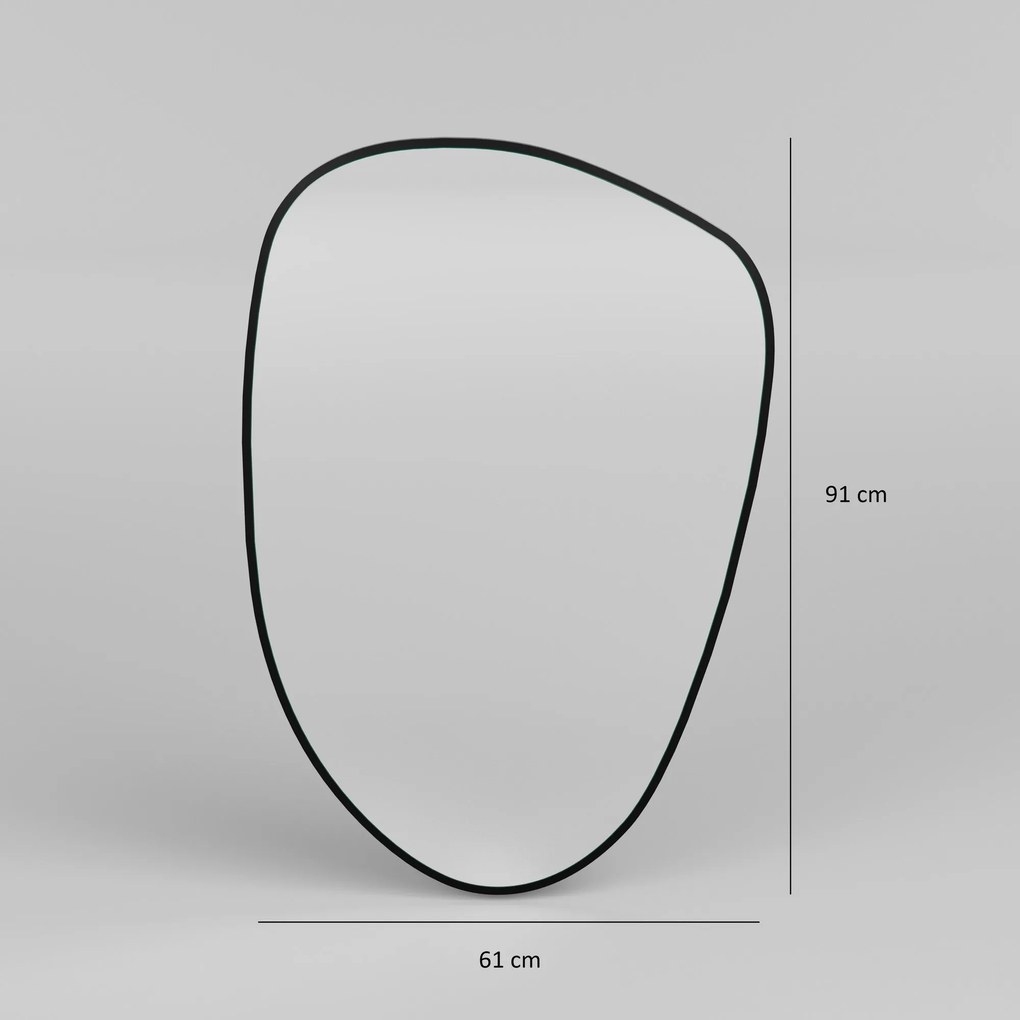 Espelho Pietra – Preto – 91 cm x 61 cm