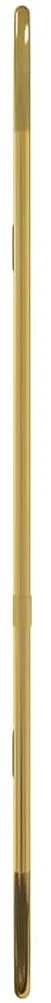 Espelho de parede 60x25 cm oval dourado