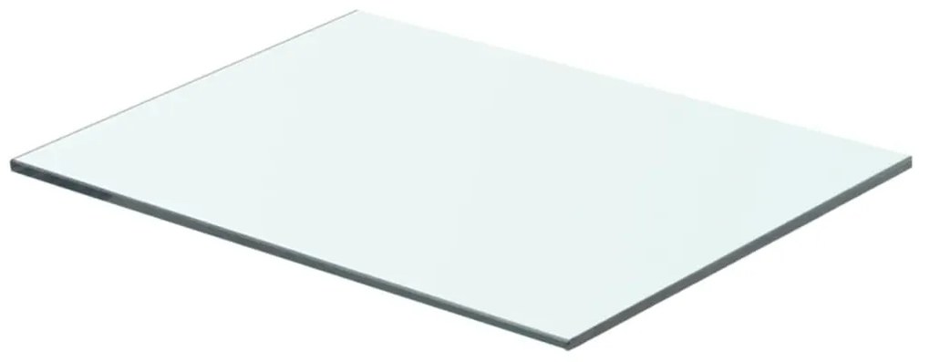 vidaXL Prateleira de vidro 40x25 cm transparente