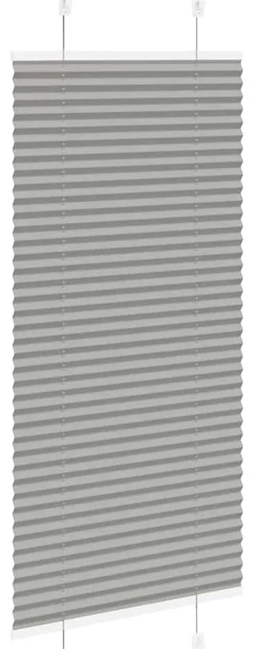 Antracite Plissada Cega 60x100 cm Largura Tecido 59,4 cm