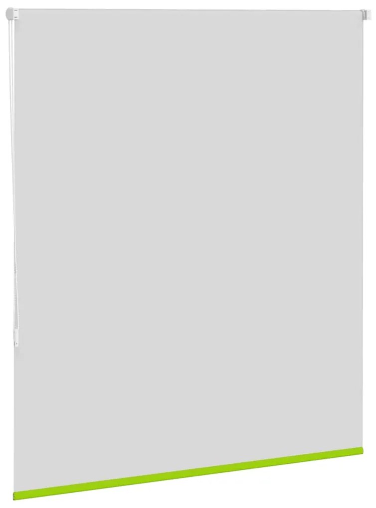 Persiana de enrolar 130x150 cm largura tecido 126,6cm poliéster