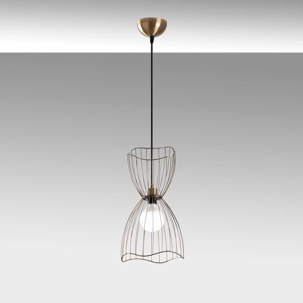 Candeeiro Chandelier Zeyno – Vintage – 25 x 25 cm