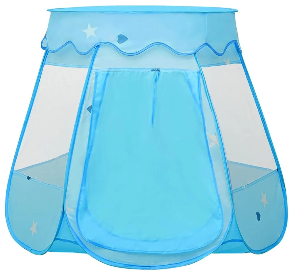 Tenda de brincar infantil 102x102x82 cm azul