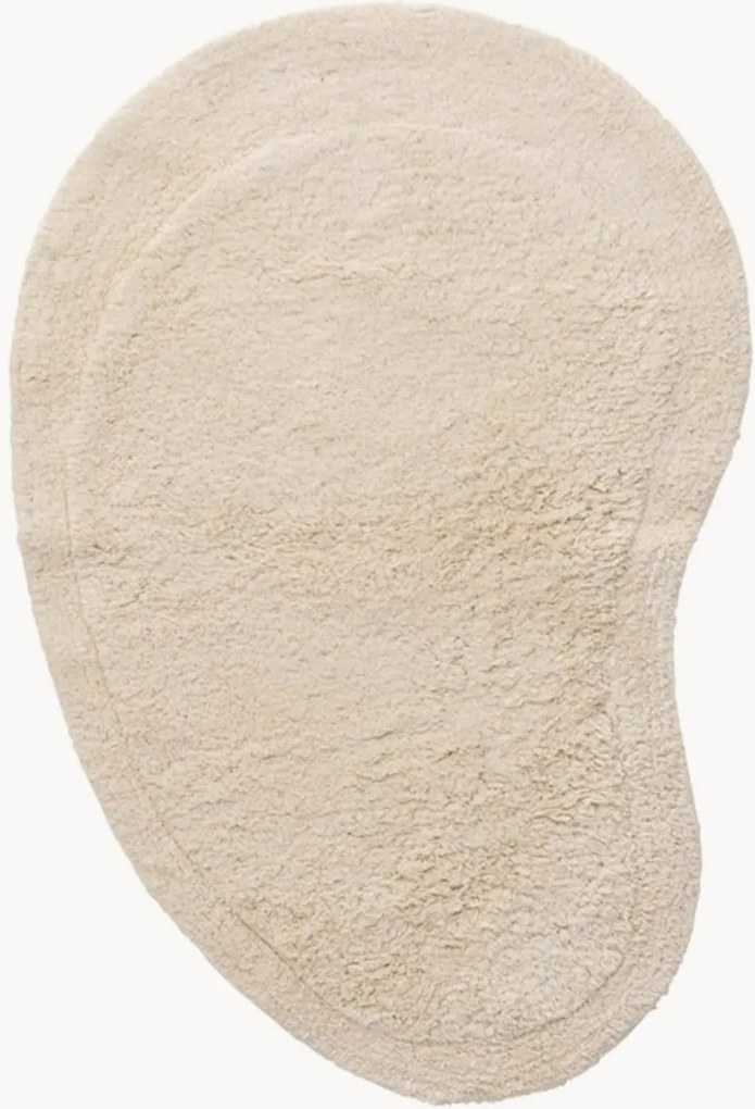 Tapete de banho em lã com forma orgânica Elvis