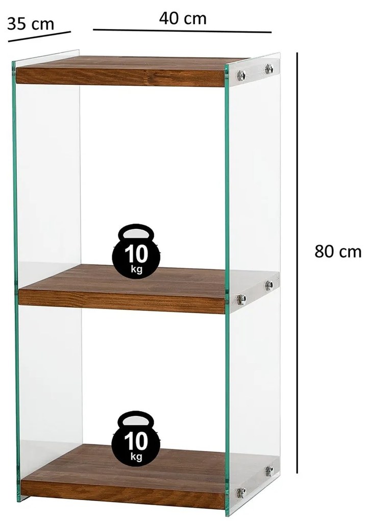Estante Aqua – Natural – 40 cm x 80 cm x 35 cm