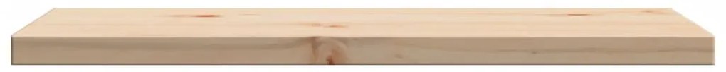 Tampos de mesa retangulares 2 pcs 60x30x2,5 cm pinho maciço