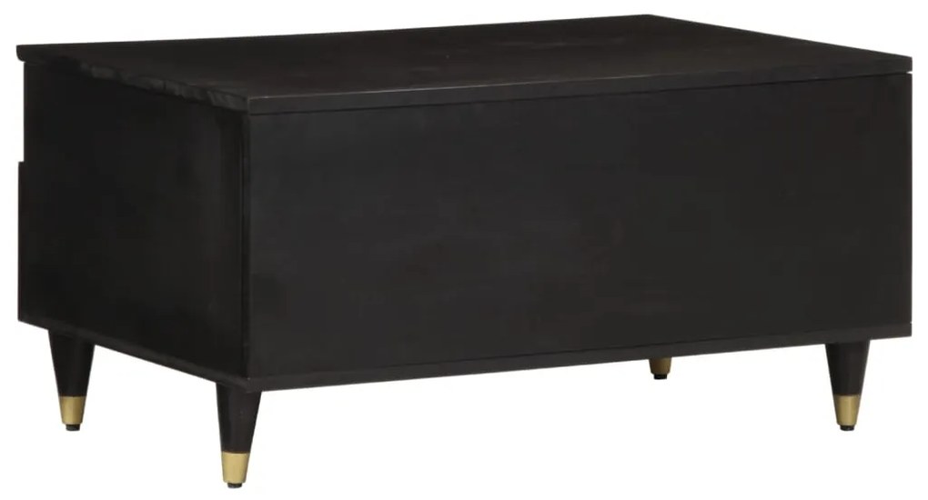 Mesa de centro 80x54x40 cm madeira de mangueira maciça