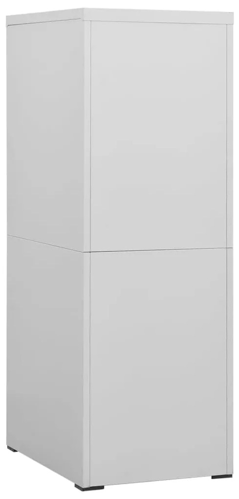 Arquivador 46x62x133 cm aço cinzento-claro