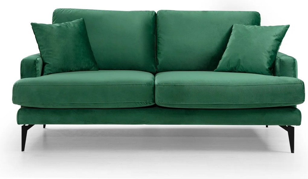 Sofá de 2 Lugares Papira – Verde – 175x90x88 cm