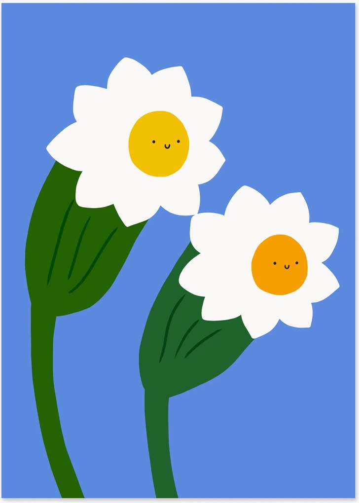 Póster Hi Flower 03