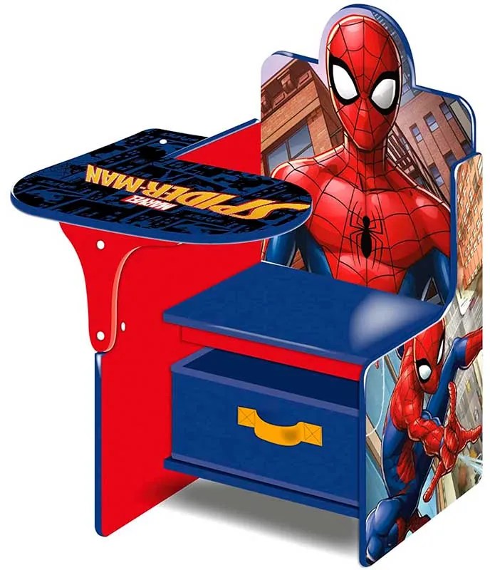 Secretaria Infantil Homem Aranha 52x60x50cm.