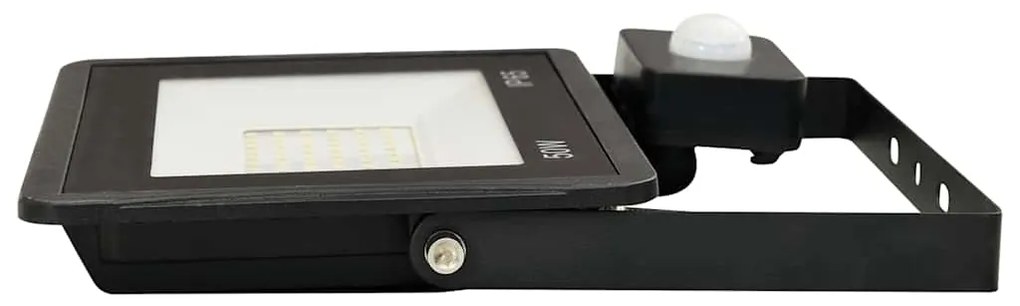 Projetor c/ iluminação LED e sensor 50 W branco quente
