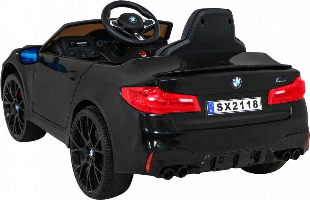 Carro elétrico para Crianças 3 a 7 anos 24V Bmw M5 DRIFT Preto