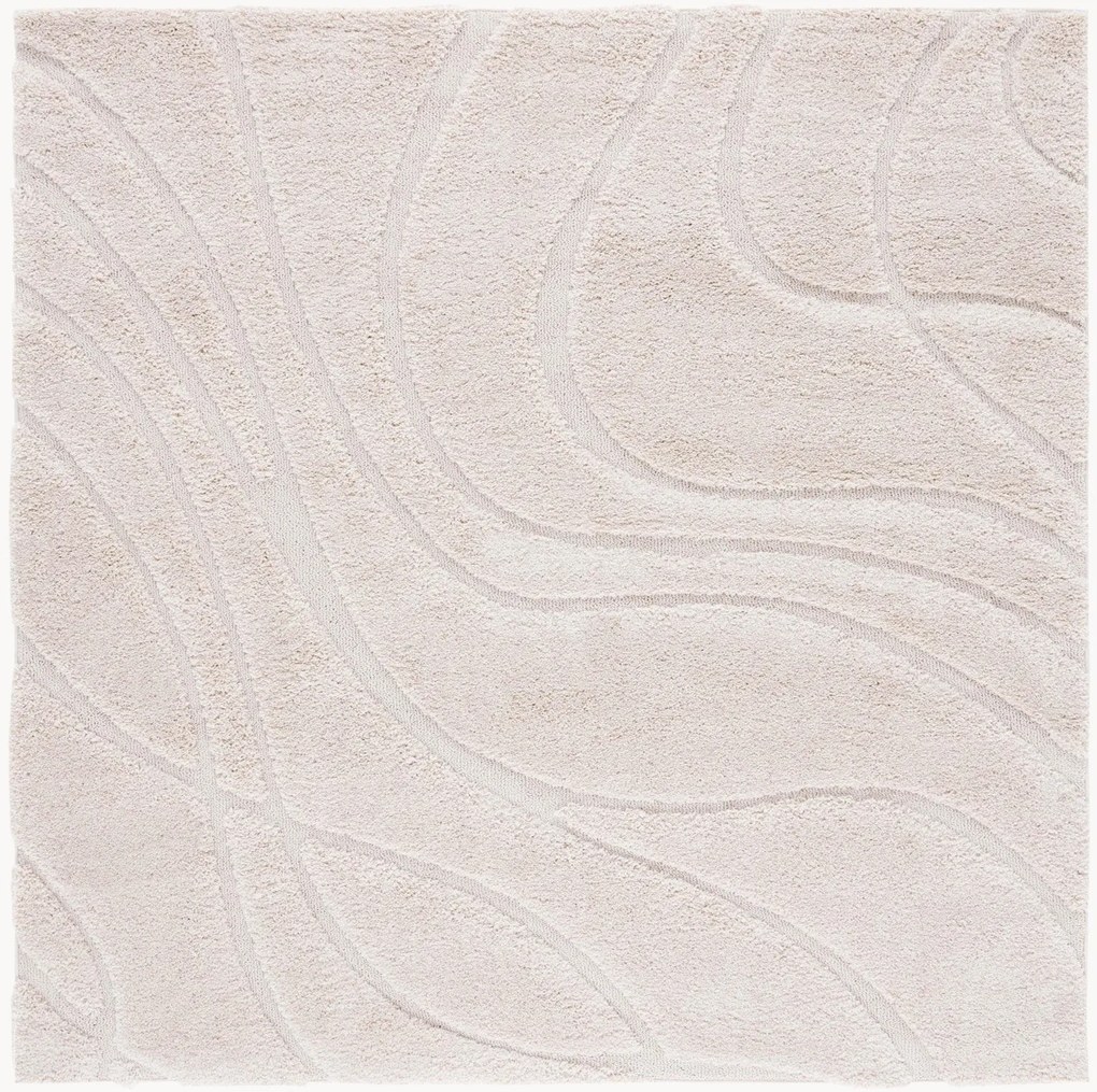 Tapete artesanal com relevo Naples