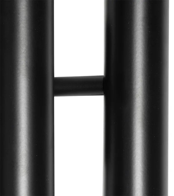 Aplique Art Deco Preto 6 Luzes - Tubi Art Deco