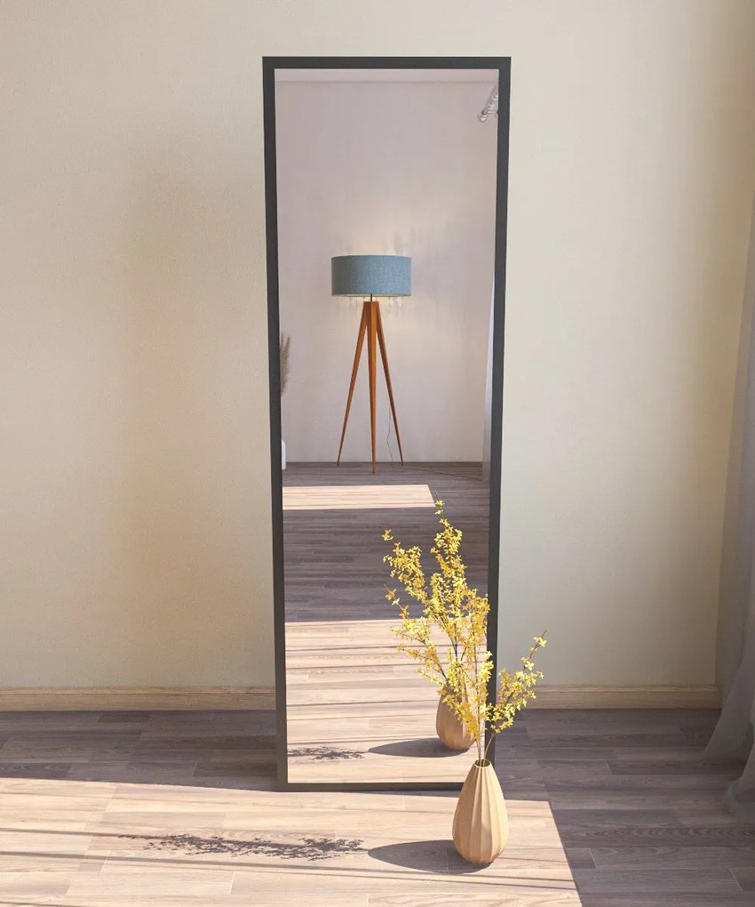 Espelho Tessa – Preto – 50 cm x 160 cm x 2,2 cm