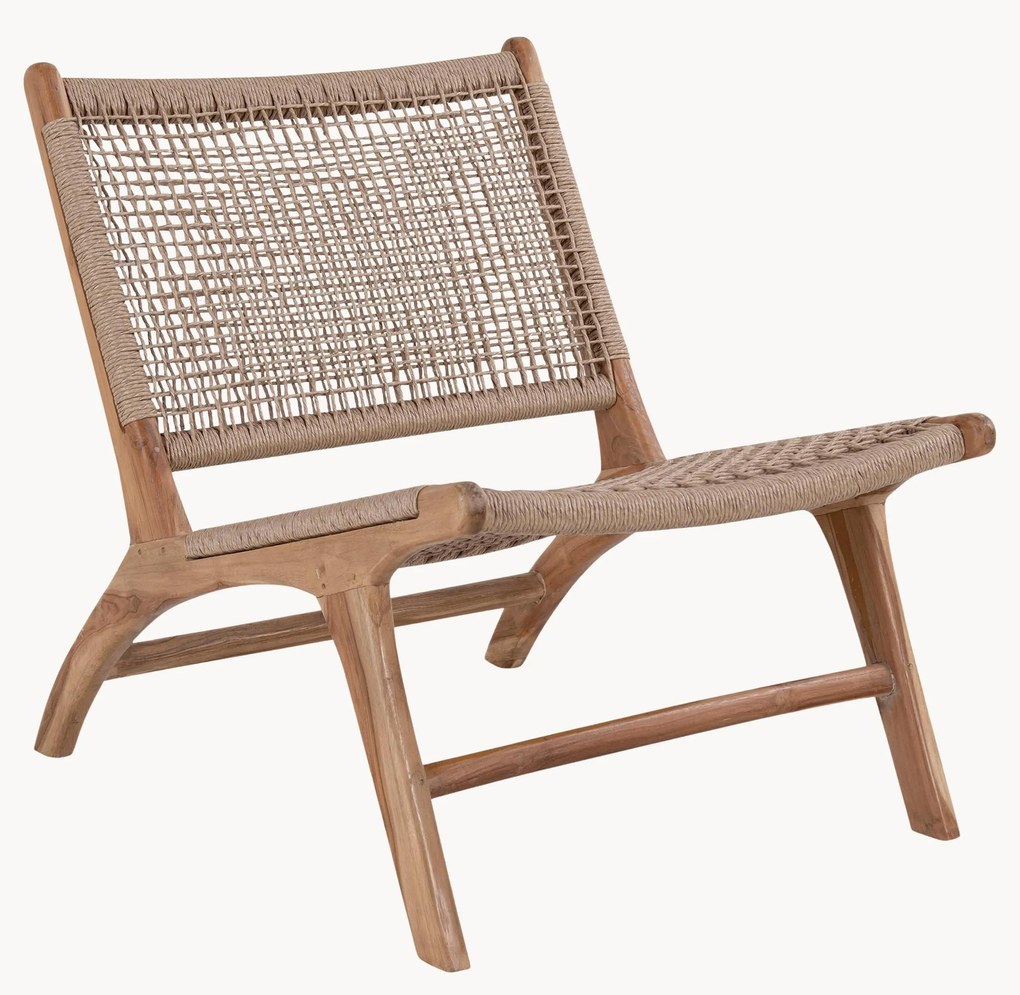 Poltrona em madeira de teca Derby