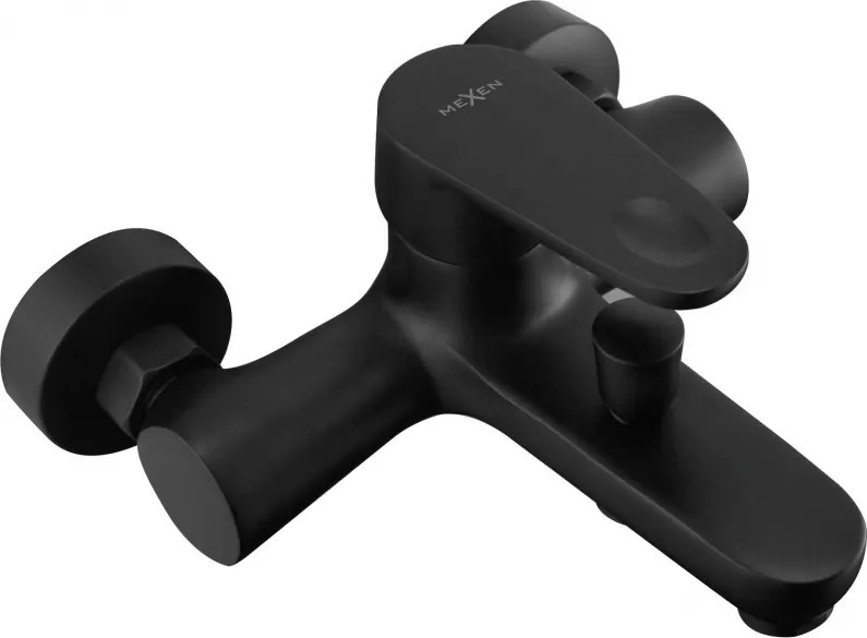 Mexen Kama misturadora de banheira, preta - 72530-70