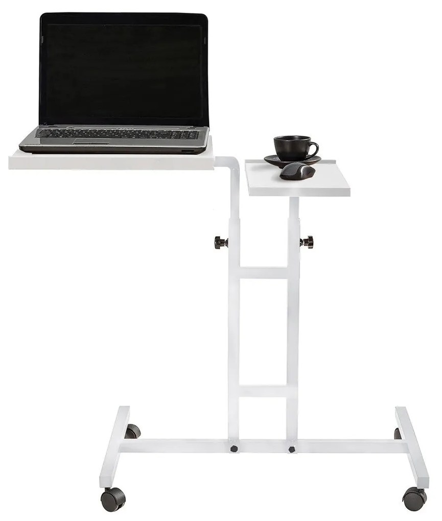 Secretária Elevatória para Portátil Glen – Branco – 67x87x45,5 cm