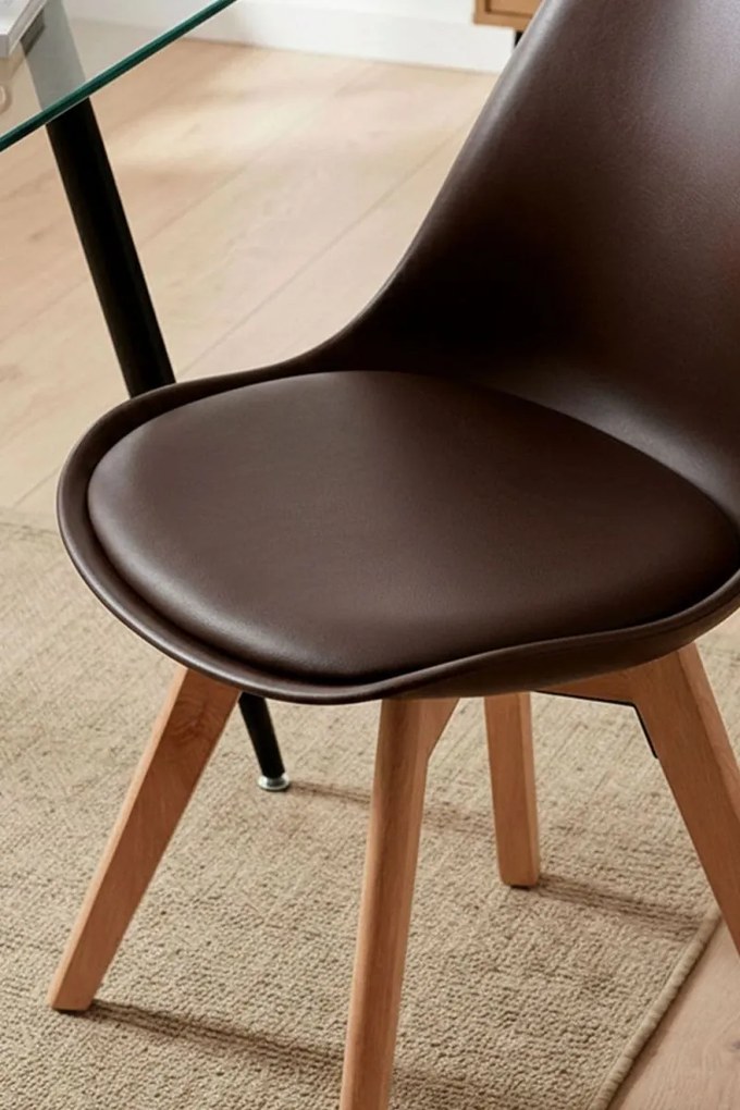 Cadeira Synk Basic - Marrom