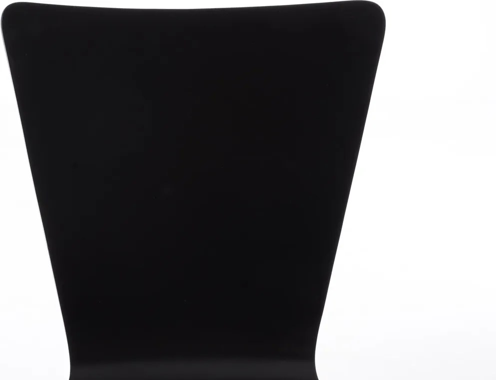 Conjunto de 4 cadeiras cozinha e jantar Aaron 43 x 84 x 50 cm Preto