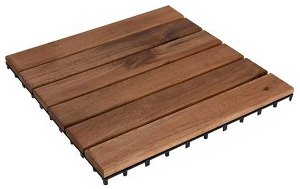 Estrado Madeira 30X30CM Pack 9