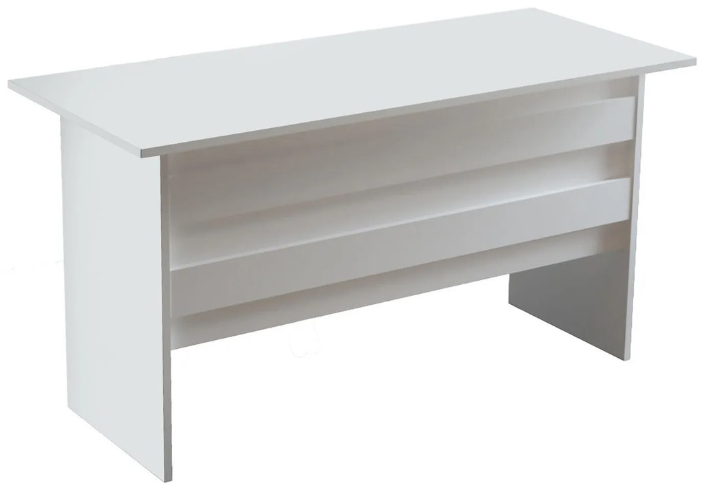 Secretária de Estudo VO1 – Branco – 140 cm x 73,8 cm x 60 cm