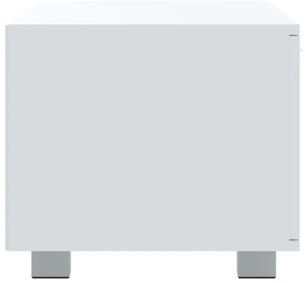 Móvel de TV 120x40,5x35 cm derivados de madeira branco