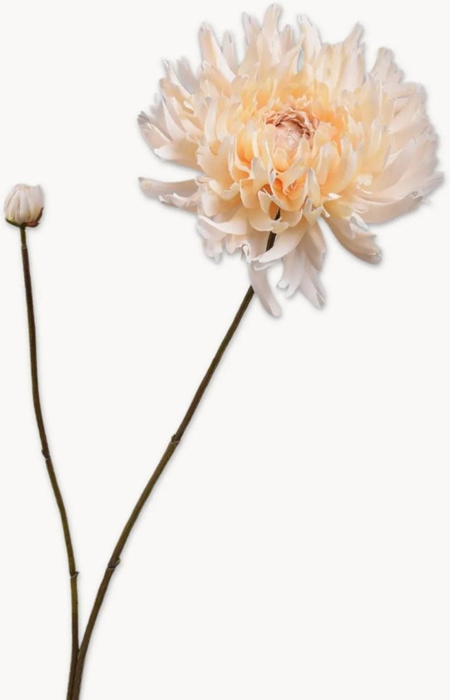 Flores artificiais artesanais Chrysant, conjunto de 2
