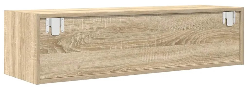 Móvel p/ TV 100x31x25,5 cm madeira processada carvalho sonoma