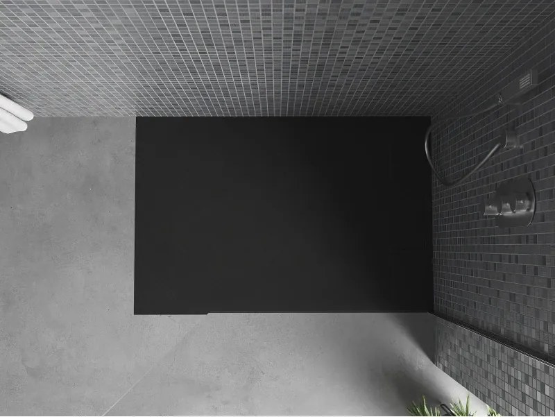 Mexen Otto base de duche retangular SMC 100 x 90 cm, preto - 4N709010