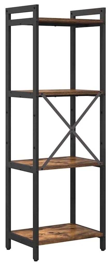 Estante Carvalho fumado 40 x 30 x 118 cm Madeira