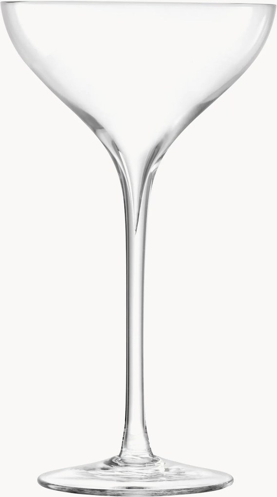 Copos de champanhe artesanais Savoy, conjunto de 2