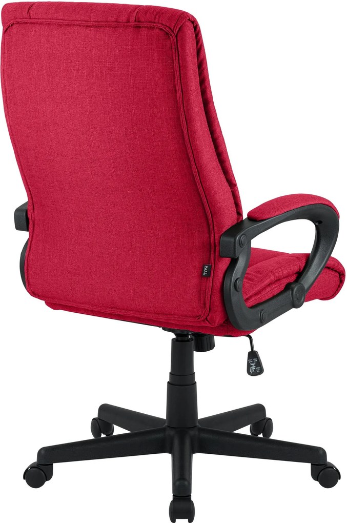 Cadeira de escritório XL Sparta Tecido Vermelho