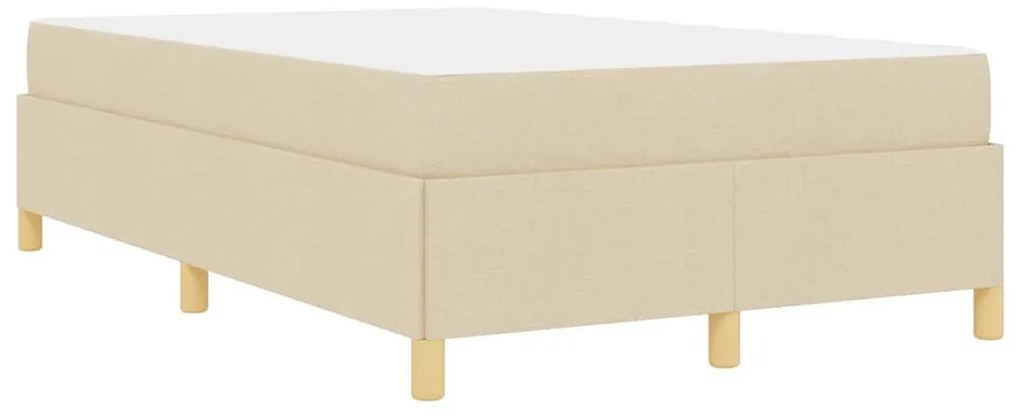 Cama Box Outros Branco e Creme 120 x 190 cm Poliéster