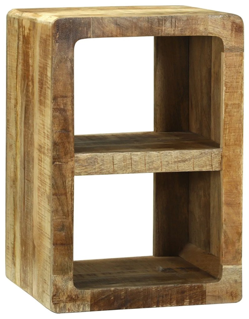 Armário para TV 36x30x54 cm de Madeira Sólida de Manga