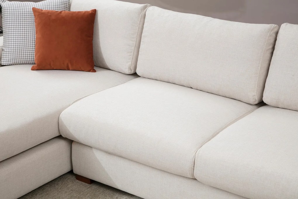Sofá de Canto Loop – Branco – 270 x 194 cm