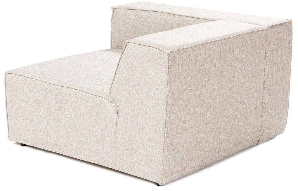 Sofá de 1 Lugar Lora – Castanho Claro – Altura 66 cm