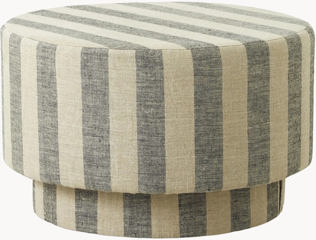 Pufe em linho Ladoga