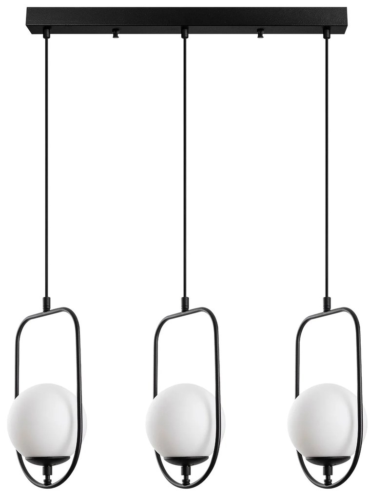 Chandelier Skew – Preto – 80x185x15 cm