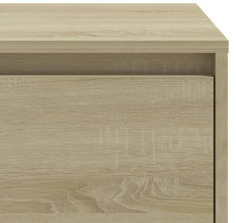 Mesa cabeceira 45x34x44,5cm derivados madeira carvalho sonoma
