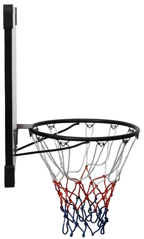 Tabela de basquetebol 90x60x2,5 cm policarbonato transparente