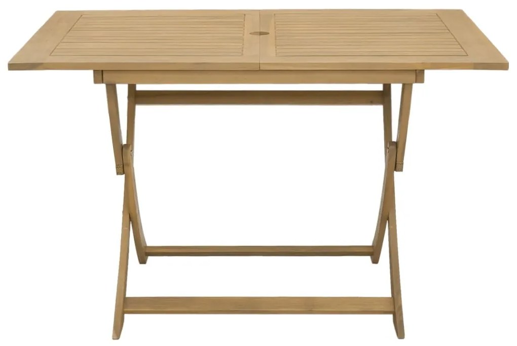 Conjunto de jantar p/ jardim 5 pcs madeira de acácia maciça