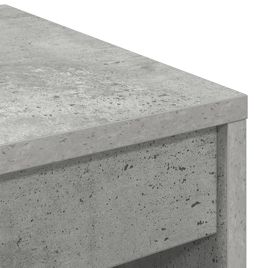 Escrivaninha Cinza concreto Aglomerado de partículas